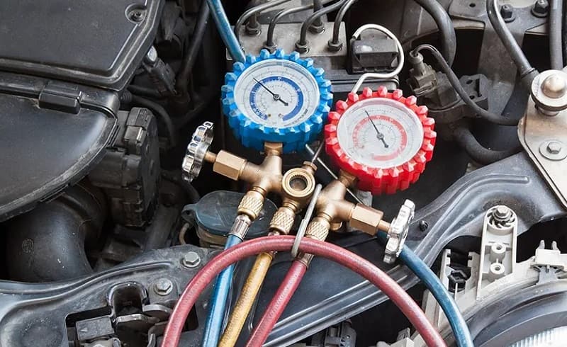 Những lưu ý khi bơm ga máy lạnh xe hơi